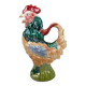 Pichet barbotine Coq