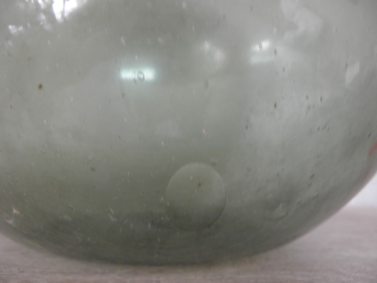 Blown glass canister