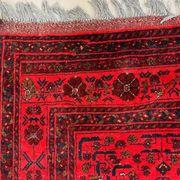 Afghan Khal Mohammadi Rug 300x195 cm, Vintage Turkoman Ersari Rug