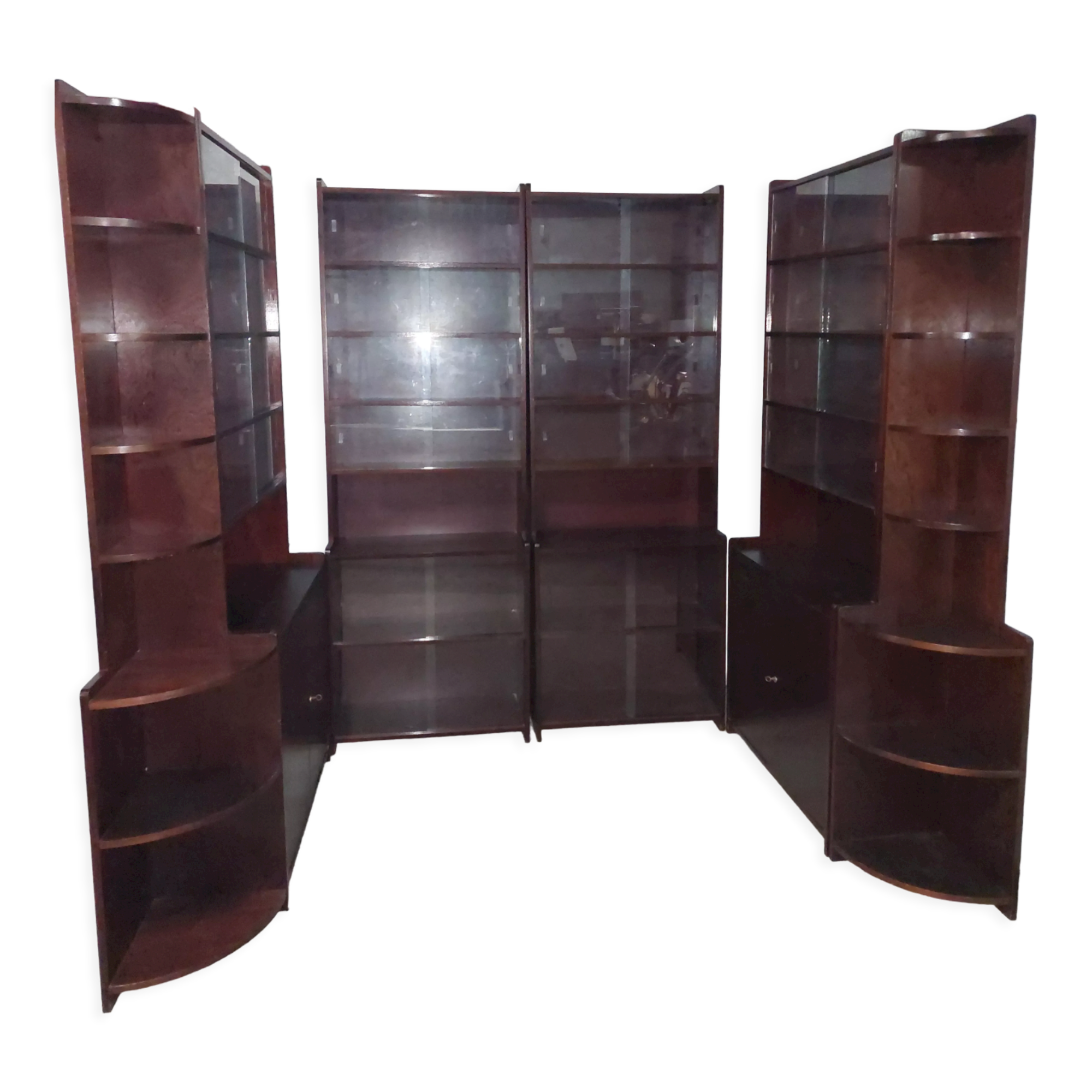 Modular showcase bookcase vintage used