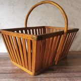 Ancien panier en bois