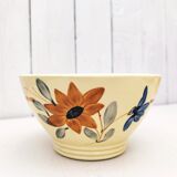 Bowl, earthenware flower decoration Digoin n°2