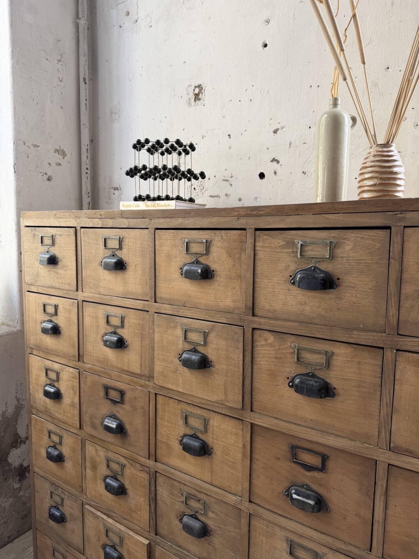 1950s pine workbench XL 160cm