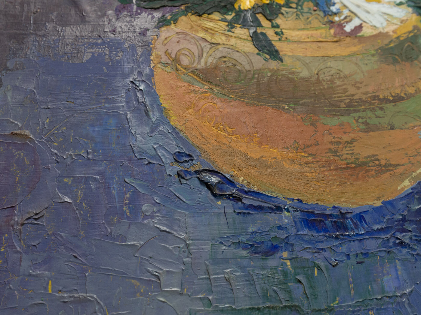 Spring Bouquet, Oil on Plate, 64 x 84 cm