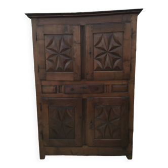 Sideboard with four doors and one drawer