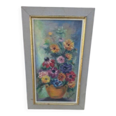 Ancient table, bouquet