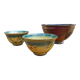 Set of 3 corsican ceramic