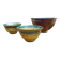 Set of 3 corsican ceramic