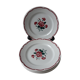 Set of 6 flat plates Badonviller 30s
