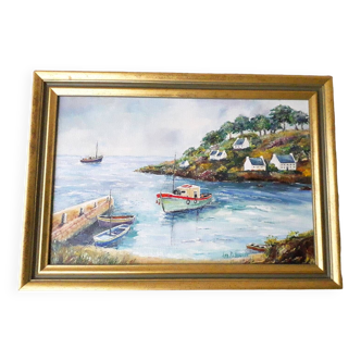 Tableau peinture marine