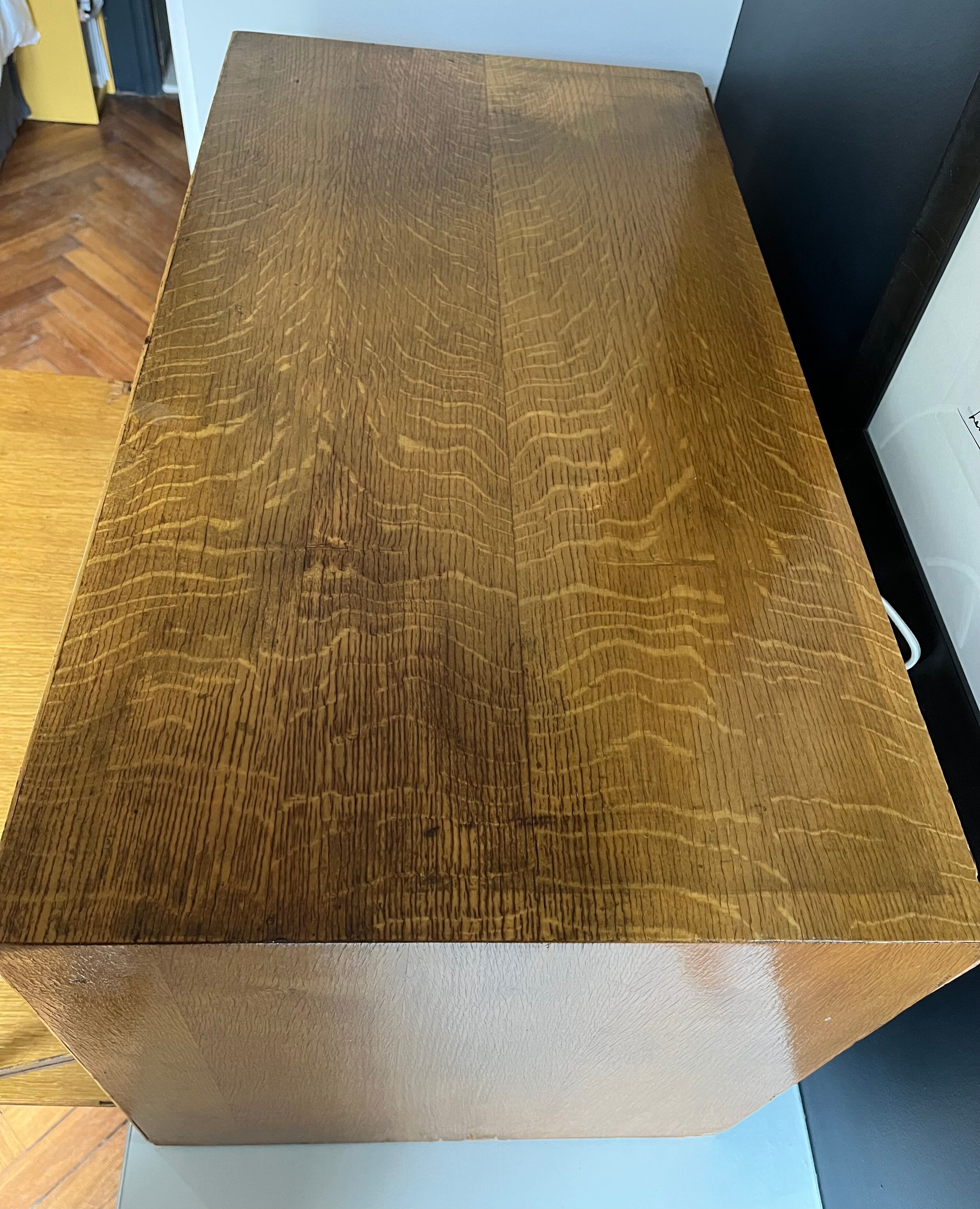 Vintage hanging desk