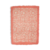 Pink/ecru namda carpet 183 x 121 cm