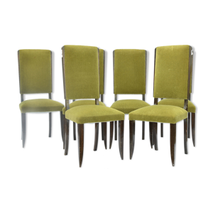 Série de 6 chaises vintage