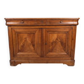 Very old in solid walnut.