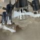 Chandelier vintage de design italien