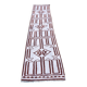 Vintage Turkish hallway rug 78x314 cm