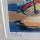 Lithograph F. Daguin "The Yellow Sails" 100/200