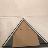Postmodern triangle mirror 1980 - 78x74cm