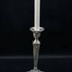 Pair of Neoclassical Victorian Silver Plated Candlesticks