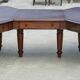 George III Antique Library Desk in Solid Mahogany 1780