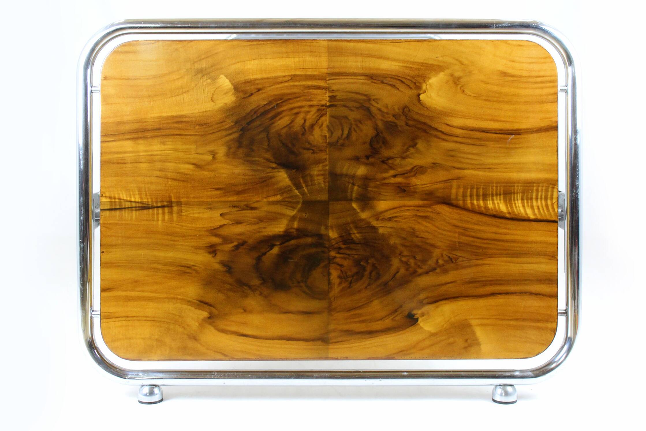 Lits en acier tubulaire Bauhaus, années 1940, lot de 2