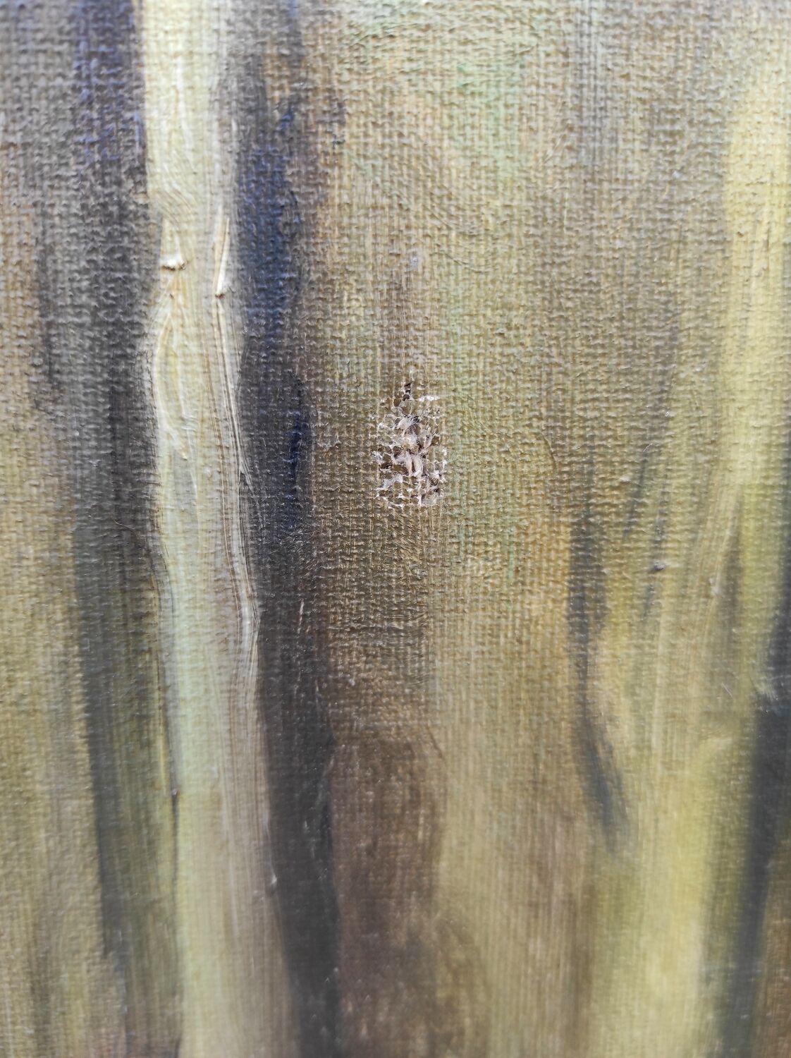 Dutch oil painting of Madonna and Child, signed C. Vesters, 1940