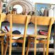 Lot de 5 chaises bistrot