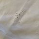 Grand drap de trousseau monogramme AM