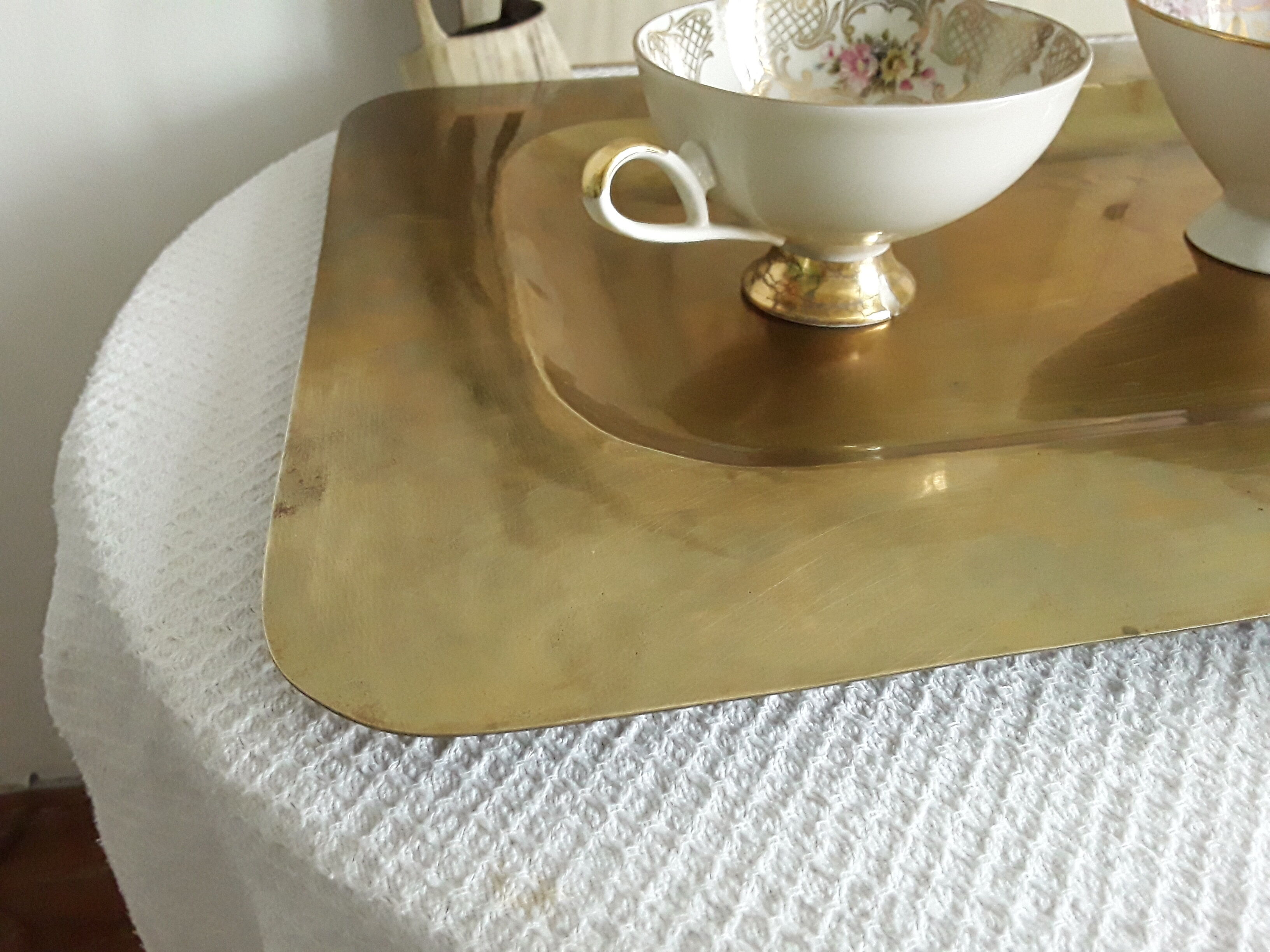 Vintage brass top
