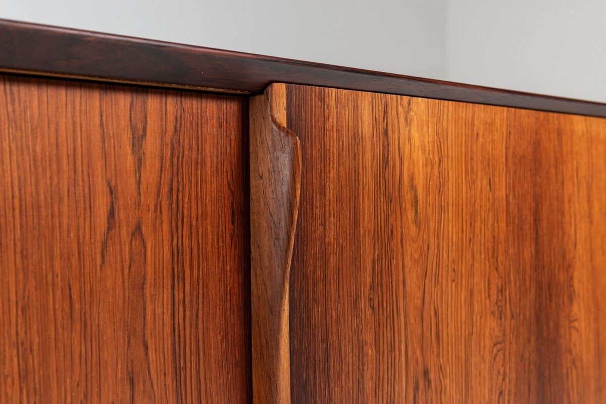 Henry Rosengren Hansen sideboard rosewood Denmark 1960