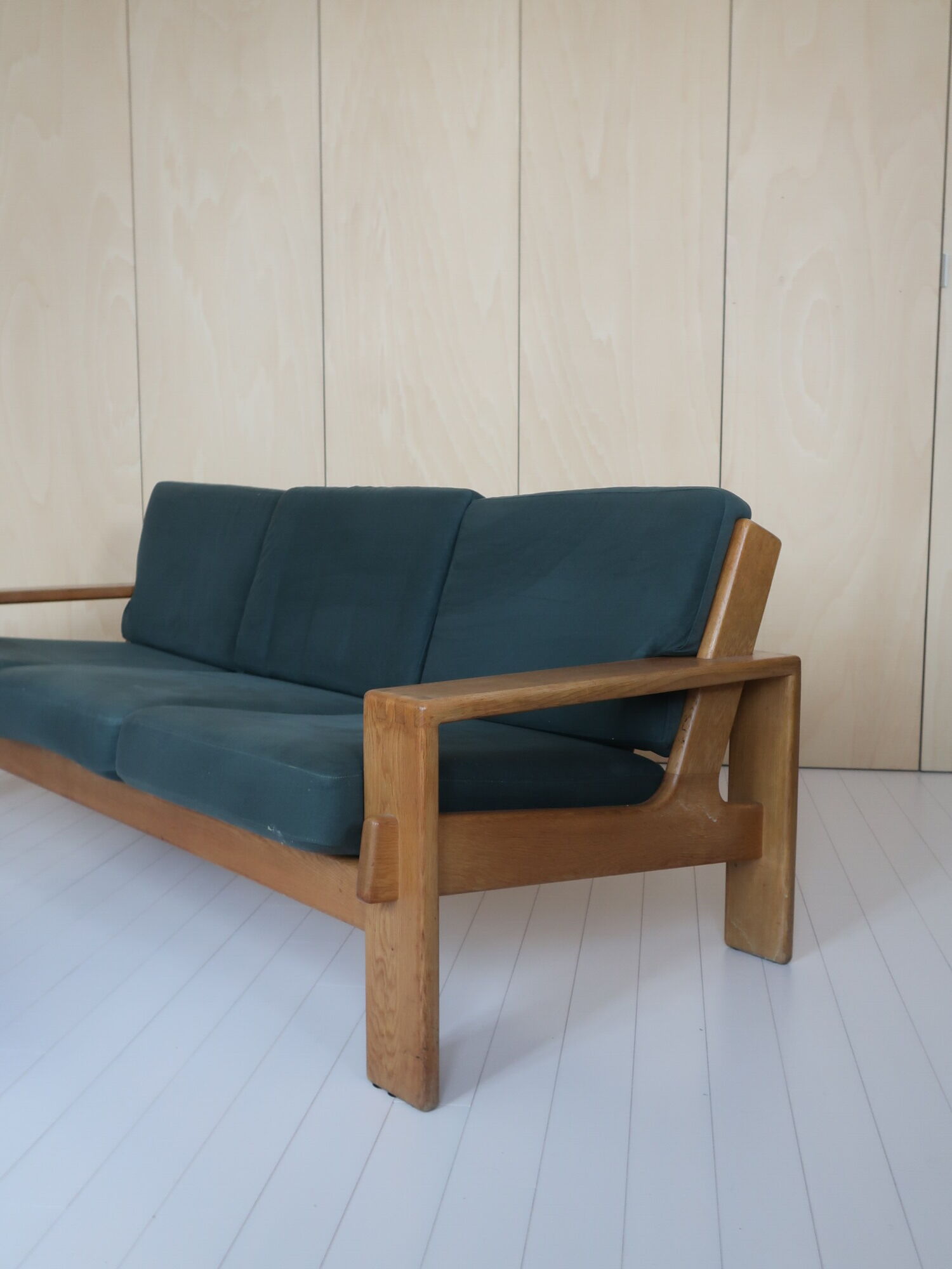 Eesko Pajamies 3-seater oak sofa for Asko Model Bonanza 1970