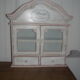 Weathered wall cabinet