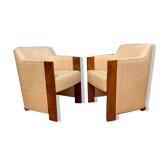 Pair of Polstergruppe Thörmer armchairs, Germany, 1980s