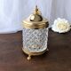Candy box glass and brass