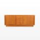 Tambour door sideboard by Johannes Andersen for C.F.C. Silkeborg, Denmark