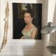 Portrait oil o canvas 20th Cty