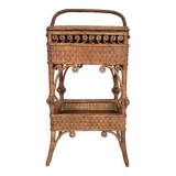19th century rattan worker