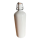 Old white ceramic bottle