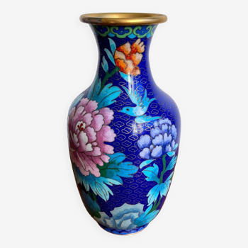 Vase cloisonné chinois