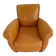 Vintage cognac leather club chair – natural patina – 1970s style