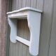 Revamped antique wall shelf