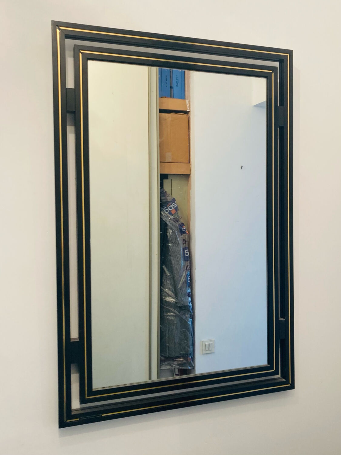 Console and mirror Pierre Vandel