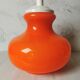 Suspension vintage 70 opaline orange