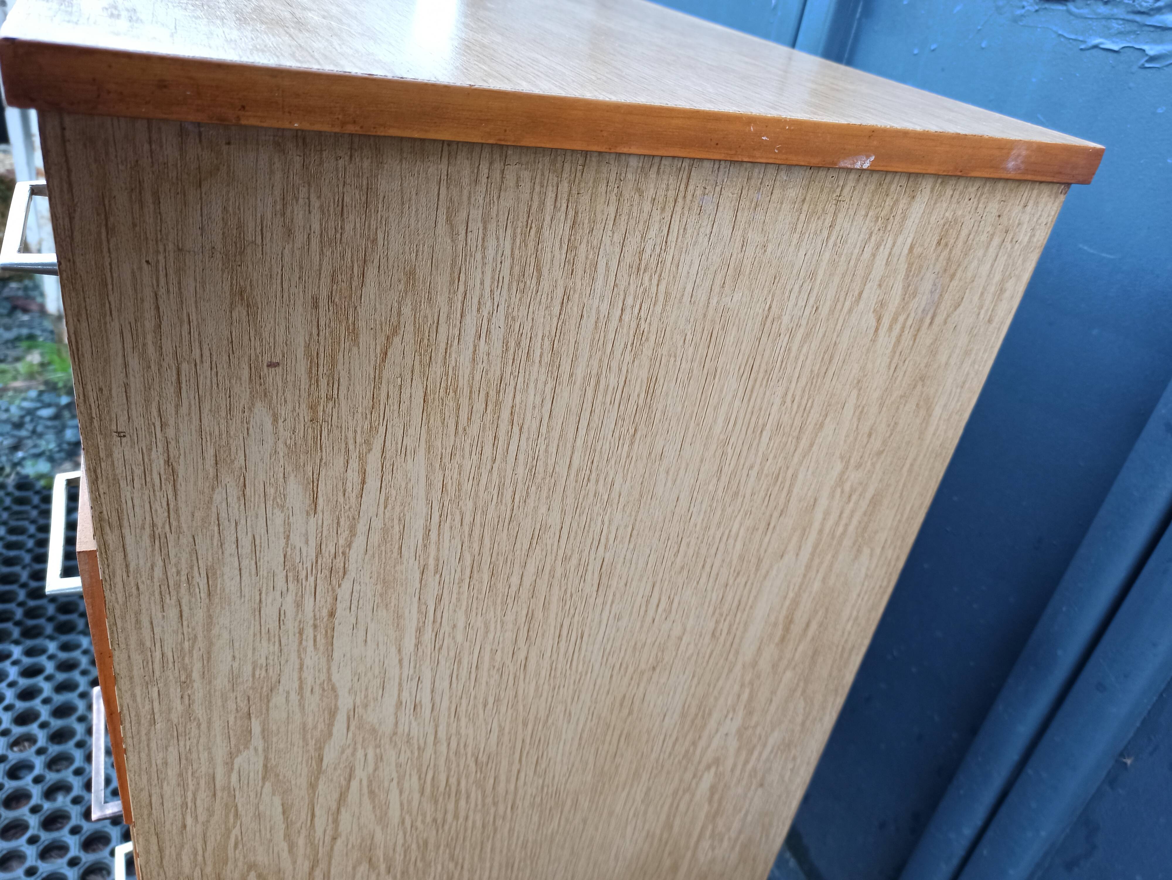 Commode 4 tiroirs des années 50