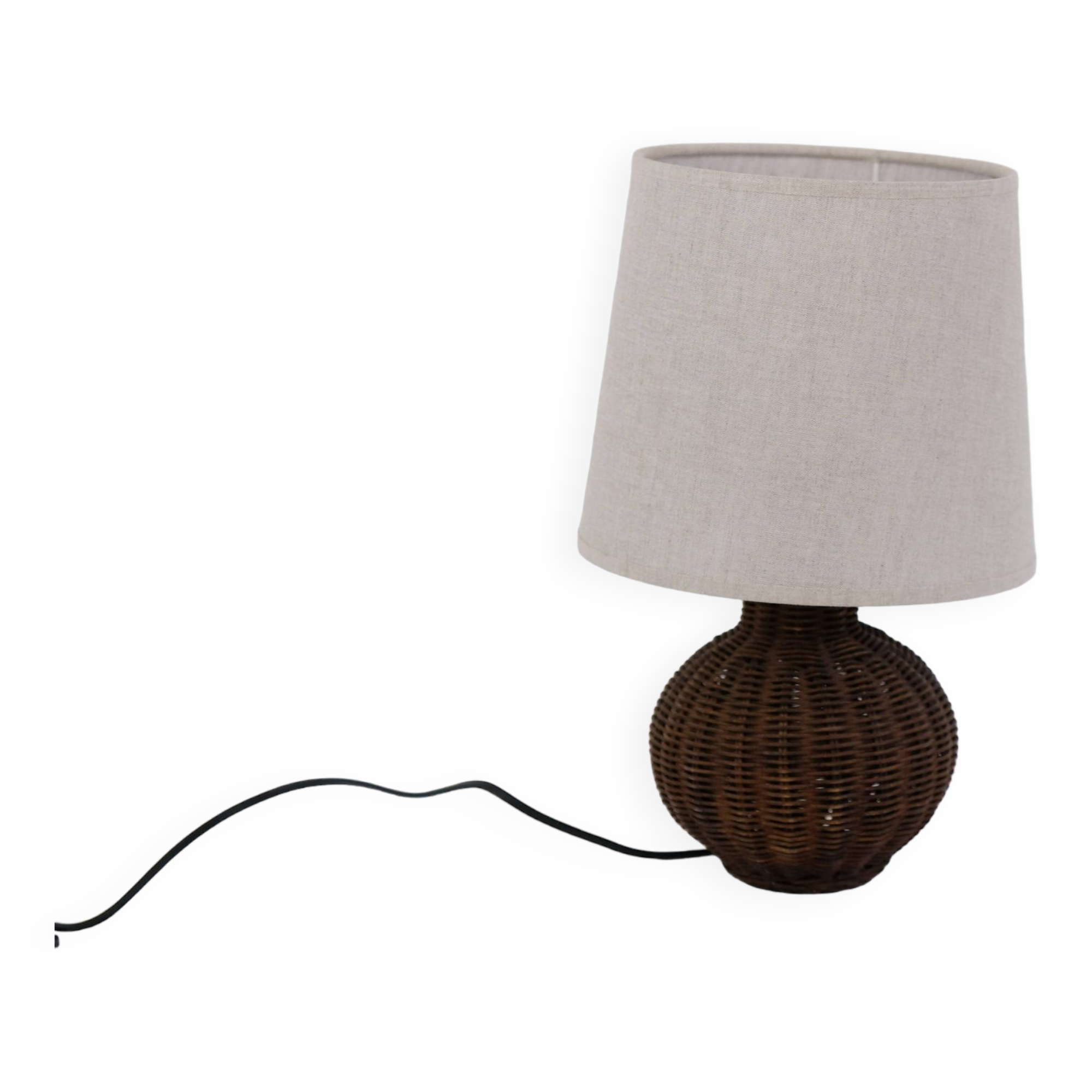 Rattan lamp