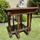 Walnut table renaissance style