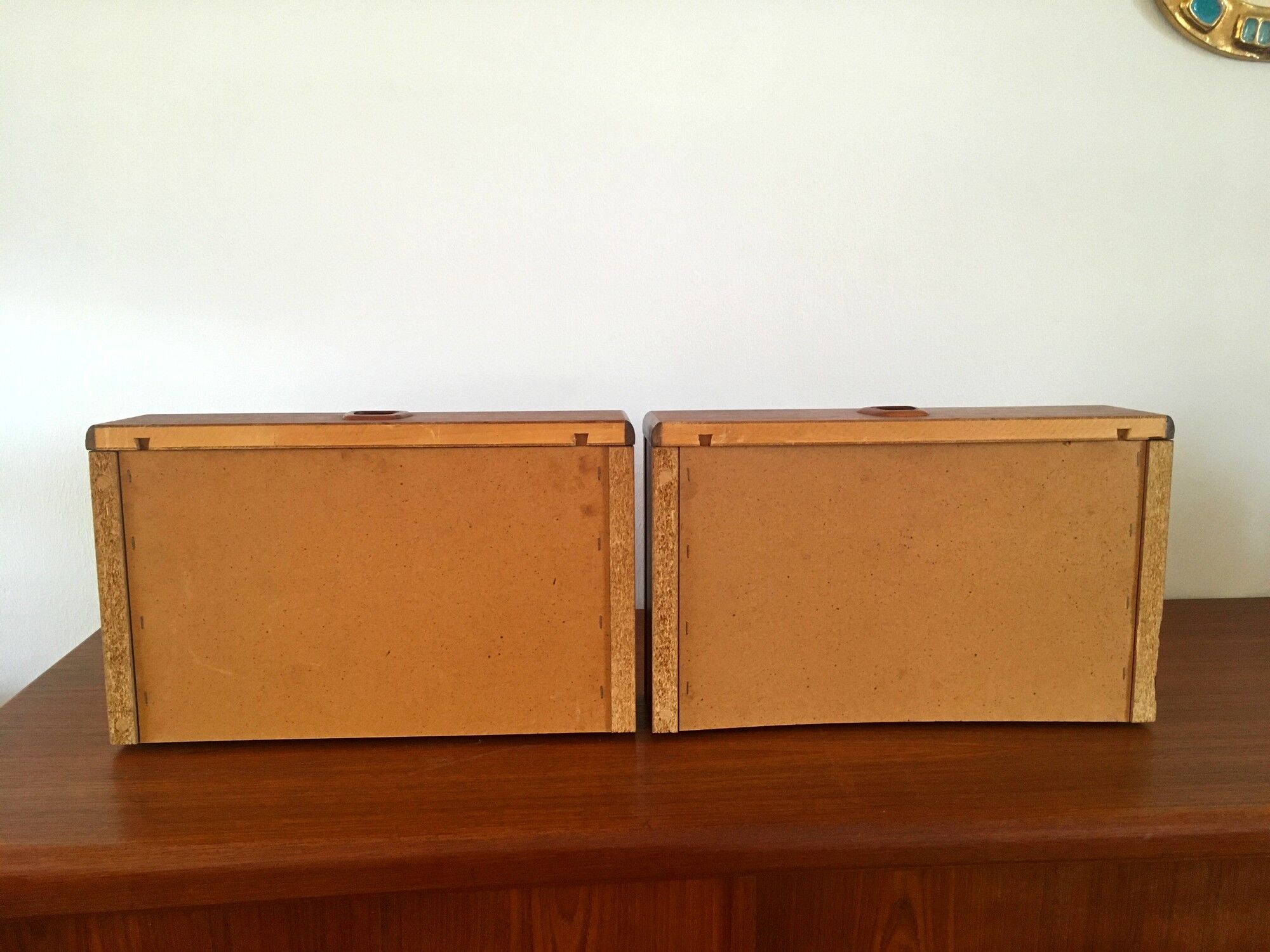 2 bedside to hang Scandinavian vintage 60s