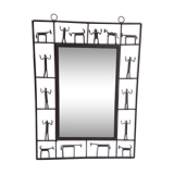 Brutal iron mirror 60x80cm