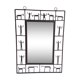 Miroir brutaliste en fer 60x80cm
