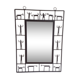 Brutal iron mirror 60x80cm